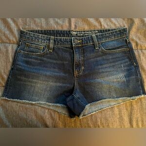 Gap Sexy Boyfriend Short Raw Hem Sz 10/30